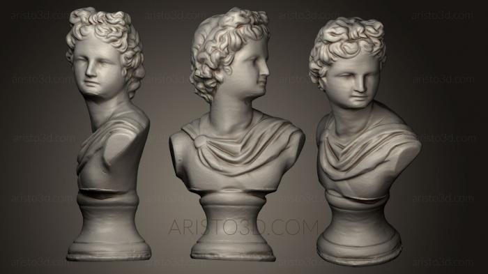 Busts and heads antique and historical (BUSTA_0397) 3D model for CNC machine